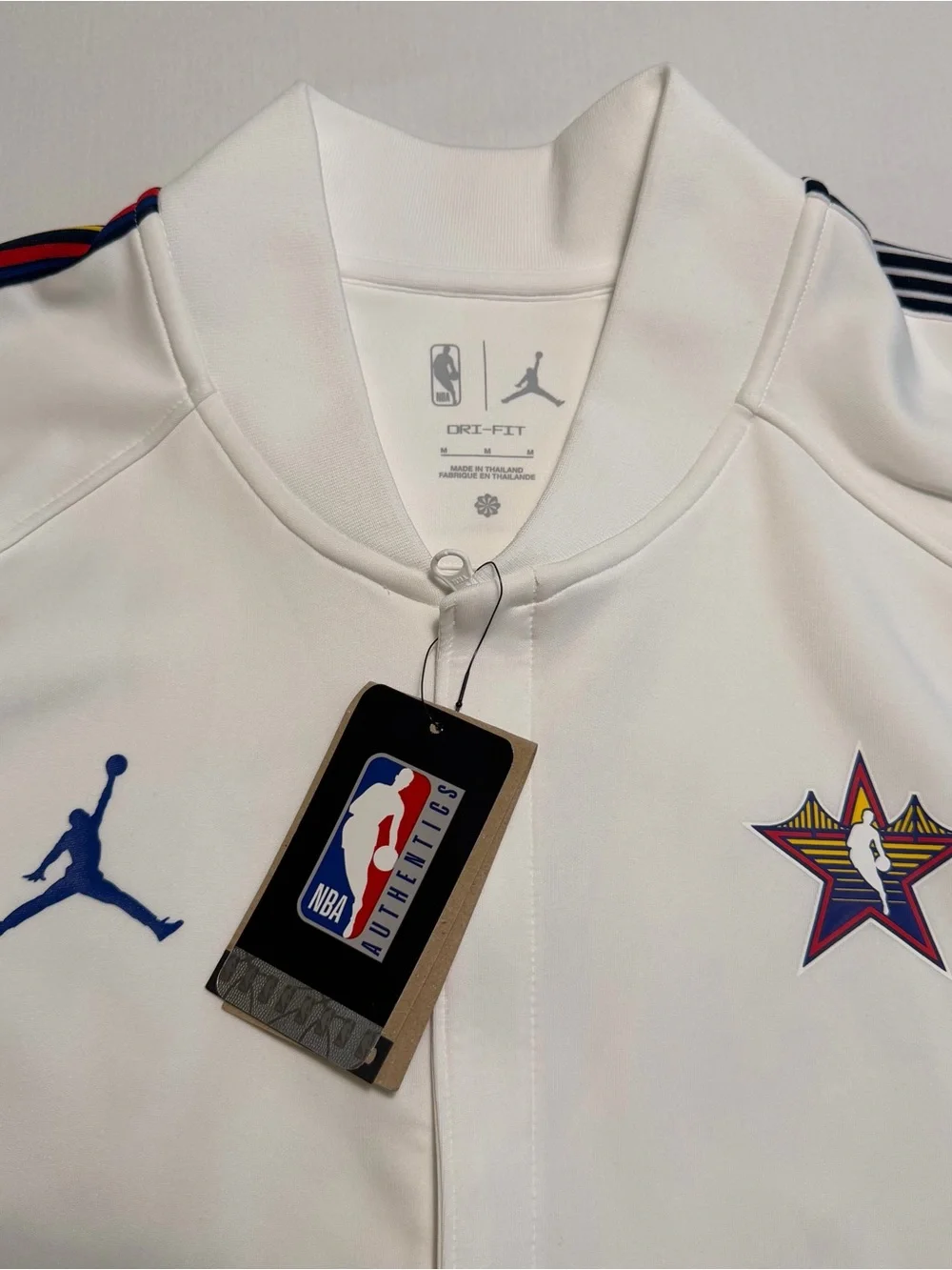 Jordan Nike NBA 25 All Star Team Issue Pre Game Jacket Showtime Men MED Full Zip